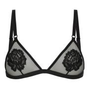 Dolce & Gabbana Trådlös Bh Svart Black, Dam