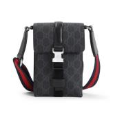 Gucci Stilig Mini Väska för Dagligt Bruk Black, Herr