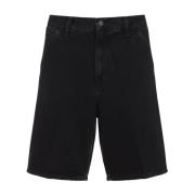 Carhartt Wip Korta knäshorts Black, Herr