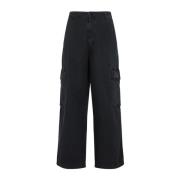 Acne Studios Cargo Byxor Black, Herr