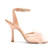 Stuart Weitzman Blushing BOW 100 Sandal Orange, Dam