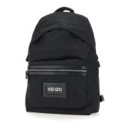 Kenzo Svart 'Kenzography' Ryggsäck Black, Herr