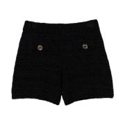 Twinset Svart Shorts Set Black, Dam