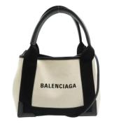 Balenciaga Vintage Pre-owned Canvas balenciaga-vskor White, Dam