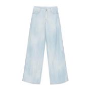 Ermanno Scervino Baggy Jeans för kvinnor Blue, Dam