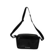 Balenciaga Vintage Pre-owned Tyg crossbodyvskor Black, Dam