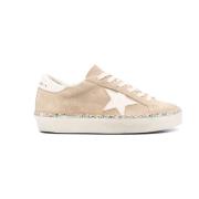 Golden Goose Platta skor i guld stil Beige, Dam