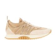 Moncler Stiliga Sneakers för vardagsbruk Beige, Dam