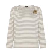 Seventy Beige T-shirts och Polos Kollektion Beige, Dam