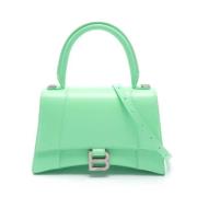 Balenciaga Vintage Pre-owned Laeder handvskor Green, Dam