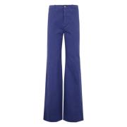 Chloé Flared Jeans för kvinnor Blue, Dam