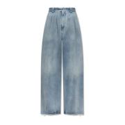 Maison Margiela Jeans med fickor Blue, Dam