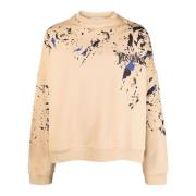 Moschino Sweatshirt Beige, Herr