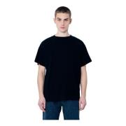 The Row Bomull Jersey Crewneck T-shirt Black, Herr