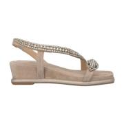 ALMA EN PENA Orm Kil Sandal med Smycken Brown, Dam