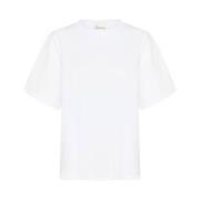 My Essential Wardrobe Baklogo Tee i SiamMW-stil White, Dam