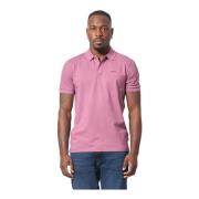 Hugo Boss Lila Polo Skjorta med Broderad Logotyp Purple, Herr