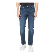 Hugo Boss Modern Blå Denim Jeans Blue, Herr