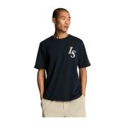 Lyle & Scott SS T-Shirts Emblem T-Shirt Blue, Herr