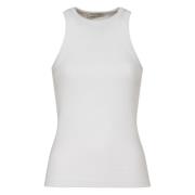 Anine Bing Vit Tanktopp Eva Stil White, Dam