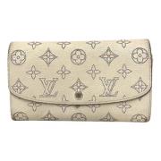 Louis Vuitton Vintage Pre-owned Laeder plnbcker Beige, Dam