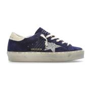 Golden Goose Marinblå Stjärnpatch Sneakers Blue, Dam