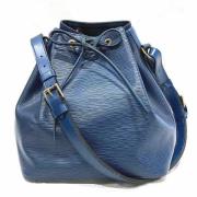 Louis Vuitton Vintage Pre-owned Laeder axelremsvskor Blue, Dam