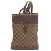 Louis Vuitton Vintage Pre-owned Canvas ryggsckar Brown, Dam