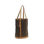 Louis Vuitton Vintage Pre-owned Canvas louis-vuitton-vskor Brown, Dam