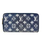 Louis Vuitton Vintage Pre-owned Tyg plnbcker Blue, Dam