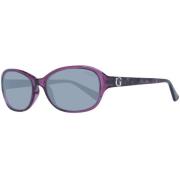 Guess Lila Acetat Solglasögon Skylar Stil Purple, Dam