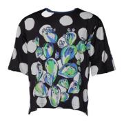 Dolce & Gabbana Grafiskt Tryck Crew Neck T-shirt Multicolor, Herr