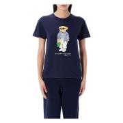 Ralph Lauren Damkläder T-shirts & Polos Navy Ss25 Blue, Dam