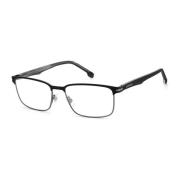 Carrera Svart Metallram Snygga Glasögon Black, Herr