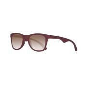 Carrera Burgundy Plast Solglasögon Snygg Design Red, Herr