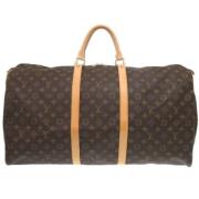 Louis Vuitton Vintage Pre-owned Canvas resvskor Brown, Dam