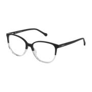 Loewe Svarta Acetatramglasögon Black, Dam