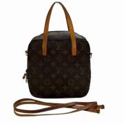 Louis Vuitton Vintage Pre-owned Canvas handvskor Brown, Dam