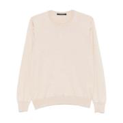 Tagliatore Sweaters Beige Beige, Herr