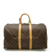 Louis Vuitton Vintage Pre-owned Canvas louis-vuitton-vskor Brown, Dam