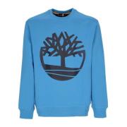 Timberland Core Logo Crewneck Sweatshirt Havet i Belize Blue, Herr