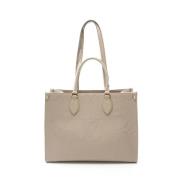 Louis Vuitton Vintage Pre-owned Laeder louis-vuitton-vskor Beige, Dam