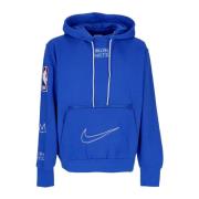 Nike City Edition Courtside Fleece Hoodie Blue, Herr