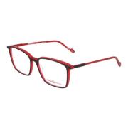 Etnia Barcelona Färgglaset fyrkantig ramglasögon Red, Unisex