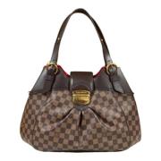 Louis Vuitton Vintage Pre-owned Canvas handvskor Brown, Dam