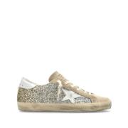 Golden Goose Beige Super Star Sneakers Beige, Dam