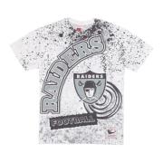 Mitchell & Ness Oakland Raiders NFL Team Tee White, Herr