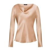 Alberta Ferretti Rosa Skjorta Camicia Pink, Dam