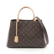 Louis Vuitton Vintage Pre-owned Laeder louis-vuitton-vskor Brown, Dam