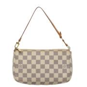 Louis Vuitton Vintage Pre-owned Canvas louis-vuitton-vskor White, Dam